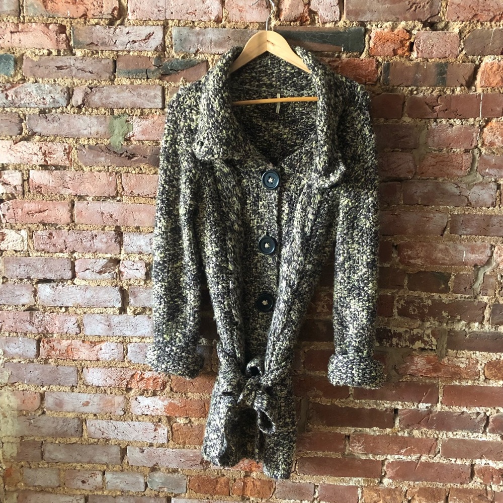 Free People Long Cardigan Sweater